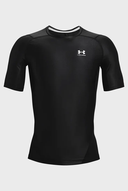 Чоловіча чорна футболка UA HG IsoChill Comp SS Under Armour XXL 1365229-001 - зображення 6