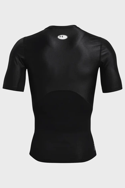 Чоловіча чорна футболка UA HG IsoChill Comp SS Under Armour XXL 1365229-001 - зображення 7