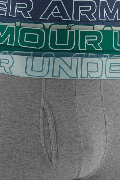 Чоловічі боксери (3 шт) UA PERFORMANCE COTTON Under Armour S 1383889-036 - зображення 4