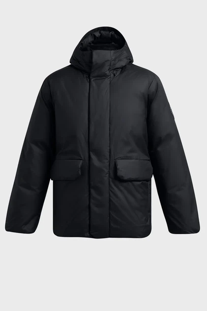 Чоловіча чорна куртка LIMITLESS DOWN SS JACKET Under Armour S 1384651-001 - Фото 6 Чоловіча чорна куртка LIMITLESS DOWN SS JACKET Under Armour S 1384651-001 - изображение 6