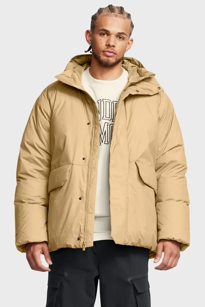 Чоловічий бежевий пуховик LIMITLESS DOWN SS JACKET Under Armour XXL 1384651-263 - Фото 1 Чоловічий бежевий пуховик LIMITLESS DOWN SS JACKET Under Armour XXL 1384651-263 - изображение 1