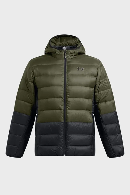 Чоловічий зелений пуховик LEGEND DOWN HOODED JACKET Under Armour L 1385837-390 - Фото 6 Чоловічий зелений пуховик LEGEND DOWN HOODED JACKET Under Armour L 1385837-390 - изображение 6