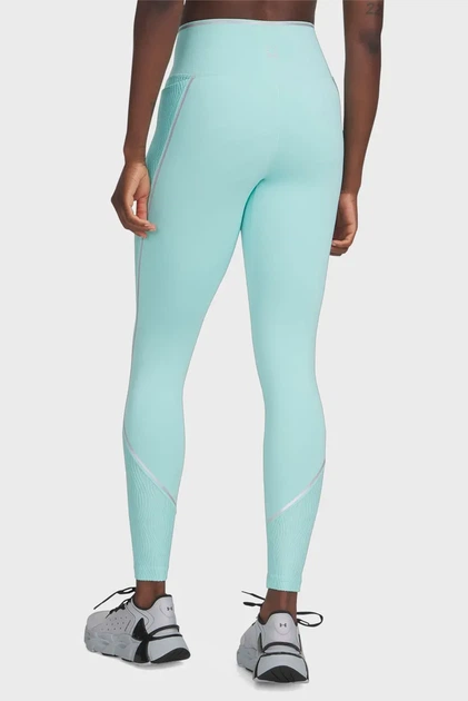Женские бирюзовые тайтсы UA Halo Jacquard Legging Under Armour S 6011037-361 - Фото 3 Женские бирюзовые тайтсы UA Halo Jacquard Legging Under Armour S 6011037-361 - изображение 3