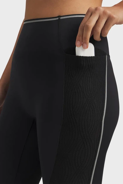 Женские черные тайтсы UA Halo Jacquard Legging Under Armour S 6011037-008 - Фото 4 Женские черные тайтсы UA Halo Jacquard Legging Under Armour S 6011037-008 - изображение 4