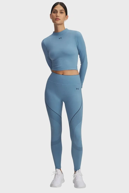 Женские голубые тайтсы UA Vanish Seamless Legging Under Armour L 6000646-418 - изображение 2