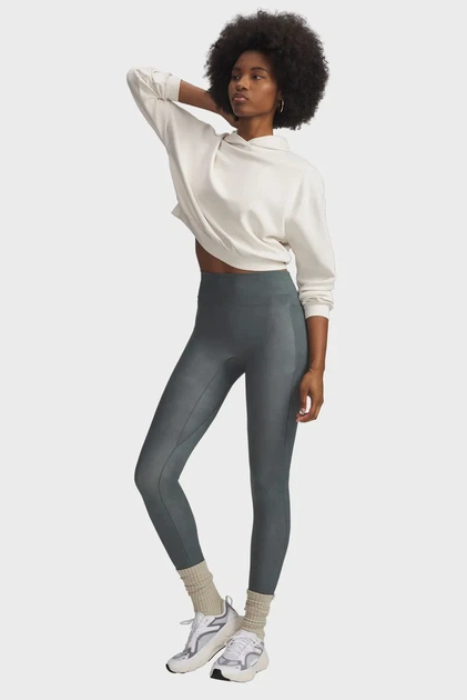 Женские бирюзовые тайтсы Meridian Suede Ankle Legging Under Armour XS 6003992-587 - Фото 2 Женские бирюзовые тайтсы Meridian Suede Ankle Legging Under Armour XS 6003992-587 - изображение 2