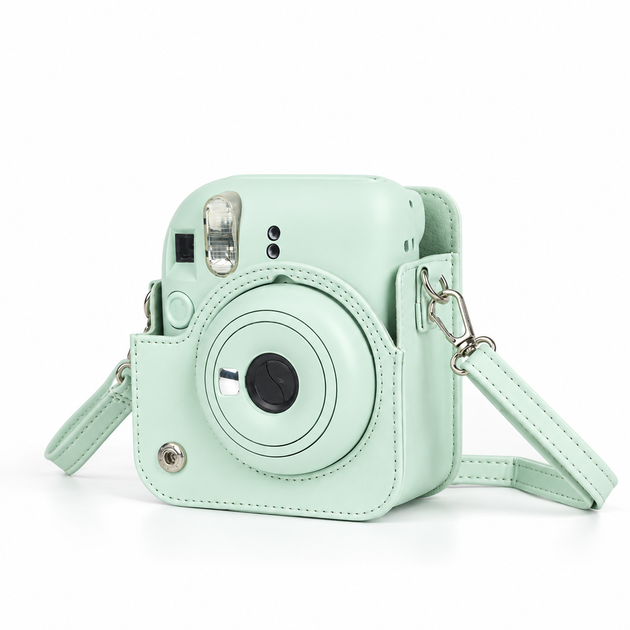 Чехол для фотоаппарата Fujifilm Instax Mini 13/12/11/9 Mint + салфетка из микрофибры (mrk5727) - Фото 3 Чехол для фотоаппарата Fujifilm Instax Mini 13/12/11/9 Mint + салфетка из микрофибры (mrk5727) - изображение 3