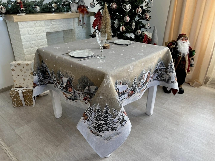 Скатертина гобеленова RUNNER1267-300 Limaso 160х300 см 000363527 - зображення 5