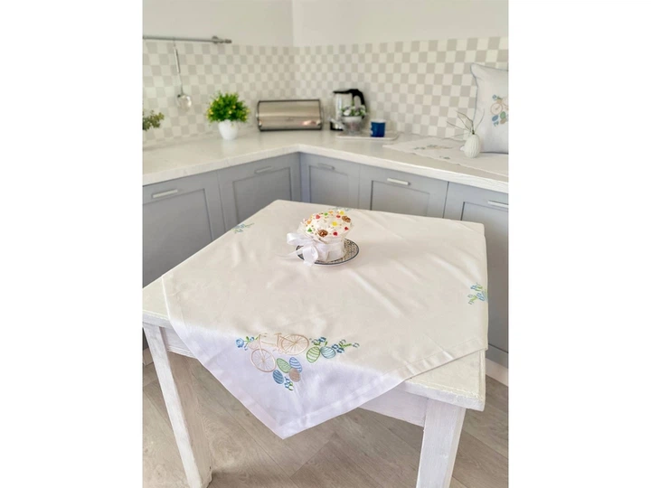 Скатертина вишивана великодня SKVV02-85 Limaso 85x85 см 000363838 - зображення 6