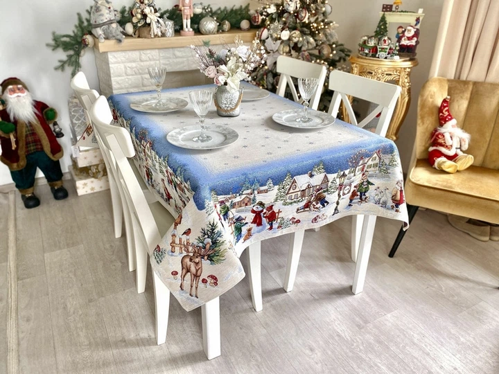 Скатертина гобеленова HENKEL-300 Limaso 160х300 см 000364410 - Фото 8 Скатертина гобеленова HENKEL-300 Limaso 160х300 см 000364410 - зображення 8