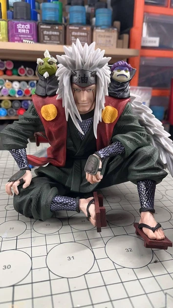Аніме фігурка Наруто Naruto Джірайя Jiraiya колекційна статуетка 3д персонажа з аніме манги для декору та подарунка 16 см - зображення 3