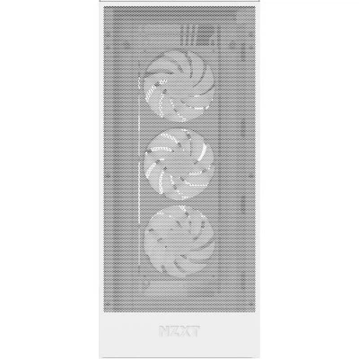 Корпус для ПК NZXT H7 Flow RGB All White - изображение 5