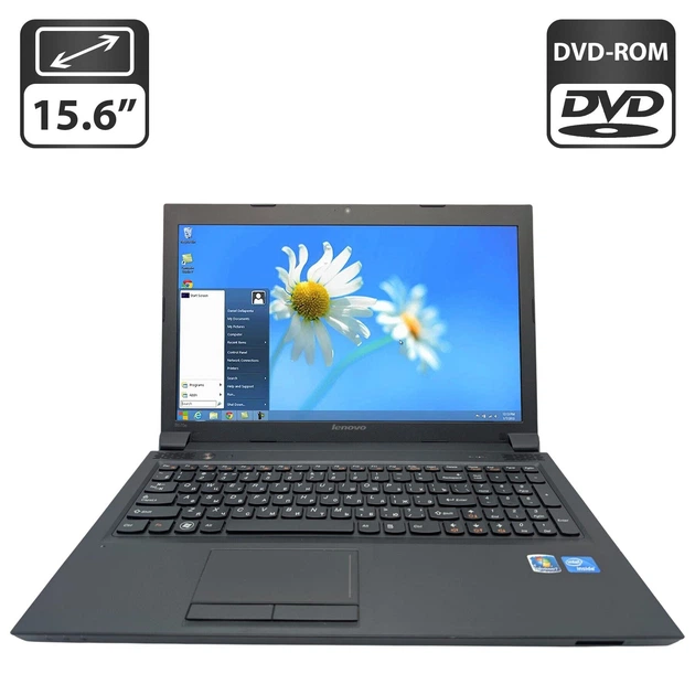 Ноутбук Lenovo IdeaPad B570e / 15.6" (1366x768) TN / Intel Celeron B800 (2 ядра по 1.5 GHz) / 8 GB DDR3 / 320 GB HDD / Intel HD Graphics / WebCam / DVD-ROM б/у - Фото 1 Ноутбук Lenovo IdeaPad B570e / 15.6" (1366x768) TN / Intel Celeron B800 (2 ядра по 1.5 GHz) / 8 GB DDR3 / 320 GB HDD / Intel HD Graphics / WebCam / DVD-ROM б/у - изображение 1