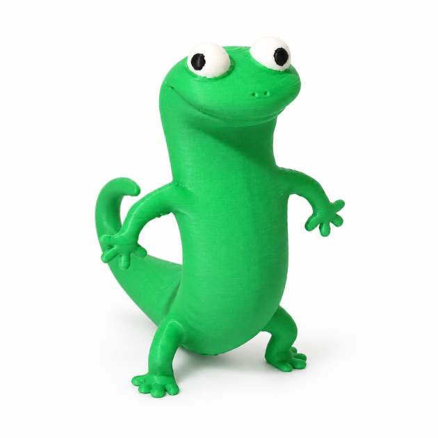 Іграшка Ящірка Том з мультфільму Стрибунці. 3D-Іграшка Lizard Tom Chill from Hoppers. - зображення 8