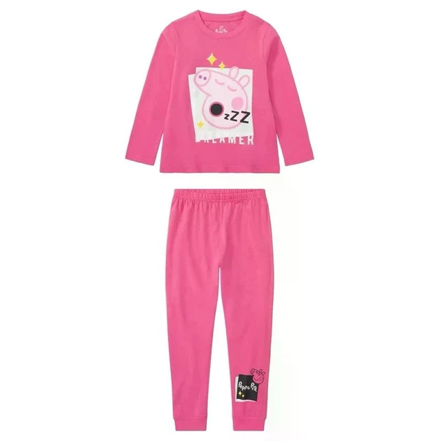 Хлопковая пижама для девочки Peppa pig рост 98-104 (PI0049G106) - изображение 2