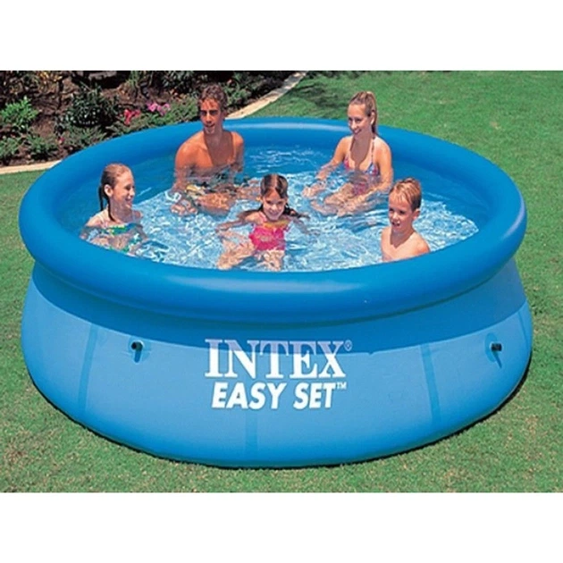 Надувний басейн Intex 28110NP Easy Set Pool Розмір 244x76 см Об'єм 2420 літ - Фото 2 Надувний басейн Intex 28110NP Easy Set Pool Розмір 244x76 см Об'єм 2420 літ - изображение 2