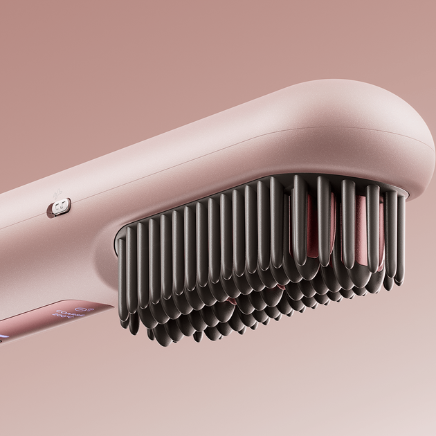 Беспроводная щетка-выпрямитель для волос Dreame Sleek Cherry Pink - изображение 10