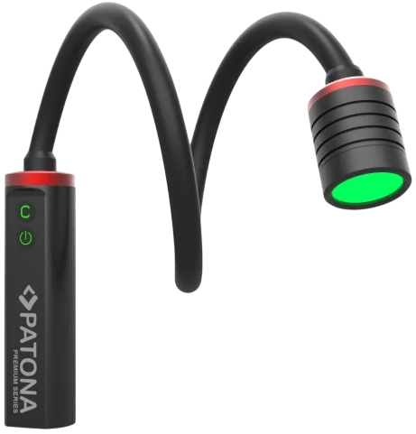 Накамерне макро світло LED RGB Bi Color PATONA Premium ML05 (4055655253550) - Фото 6 Накамерне макро світло LED RGB Bi Color PATONA Premium ML05 (4055655253550) - зображення 6