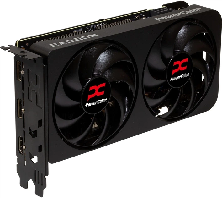 Відеокарта Powercolor PCI-Ex Radeon RX 9060 XT Reaper 16GB GDDR6 (128bit) (3230/20000) (HDMI, 2 x DisplayPort) (RX9060XT 16G-A) - зображення 2