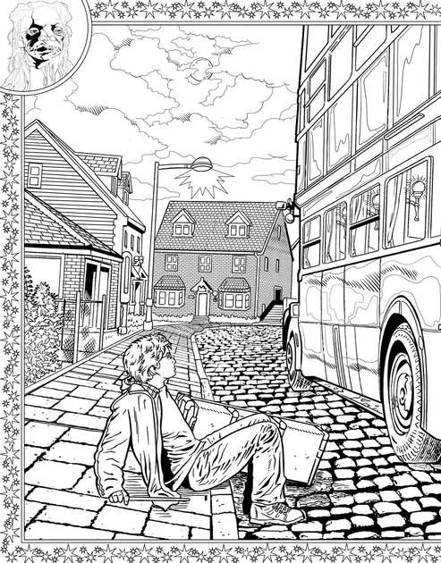 Книга Гаррі Поттер. Розмальовка - Фото 4 Книга Гаррі Поттер. Розмальовка - зображення 4