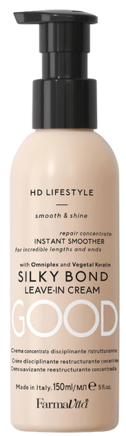Крем для волосся Farmavita HD Lifestyle Silky Bond для реконструкції волосся 150 мл (8022033108104) - Фото 1 Крем для волосся Farmavita HD Lifestyle Silky Bond для реконструкції волосся 150 мл (8022033108104) - зображення 1