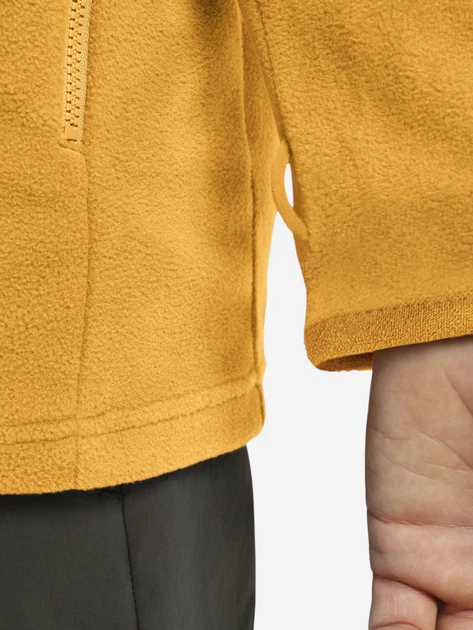 Толстовка флисовая, на молнии мужская Jack Wolfskin Taunus 100 Fz M A65793_M0119 XL Желтая (4064886782289) - Фото 5 Толстовка флисовая, на молнии мужская Jack Wolfskin Taunus 100 Fz M A65793_M0119 XL Желтая (4064886782289) - изображение 5