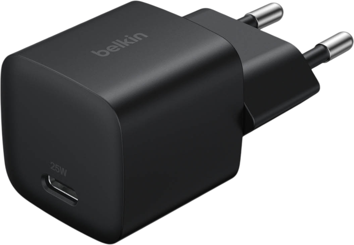 Ładowarka sieciowa Belkin 25W USB-C PD PPS Black (WCA012KQBK) - Zdjęcie 1 Ładowarka sieciowa Belkin 25W USB-C PD PPS Black (WCA012KQBK) - obraz 1