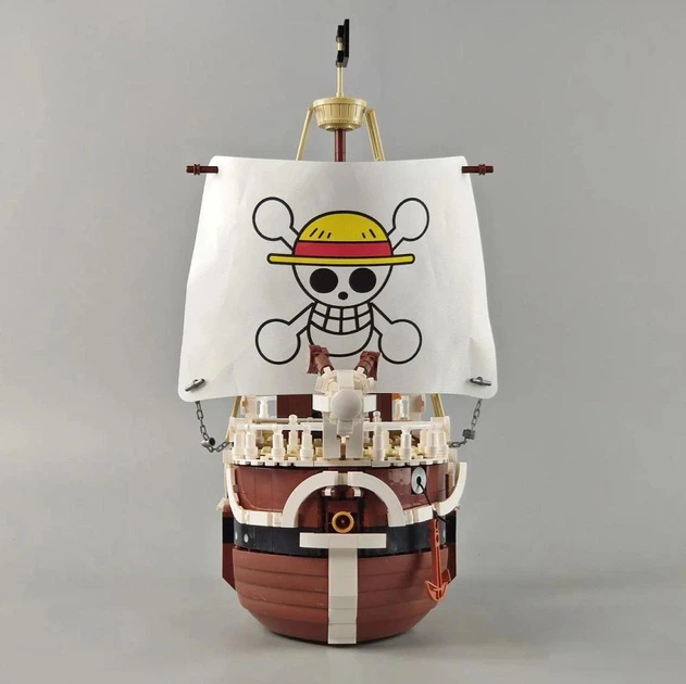 Конструктор Ван Пис One Piece пиратский корабль Going Merry Гоинг Мерри из аниме Монки Д. Луффи 1048 деталей 7 фигурок - изображение 7