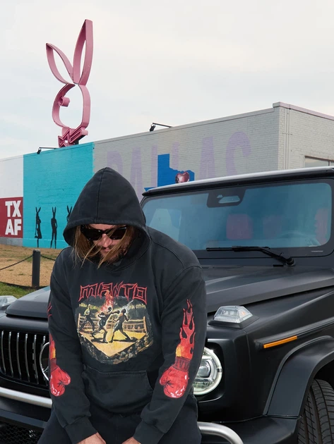 Худі MANTO hoodie IVO FIGHTER OVERSIZE M - изображение 4