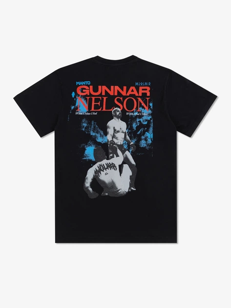 Футболка MANTO t-shirt GUNNAR black L - Фото 2 Футболка MANTO t-shirt GUNNAR black L - изображение 2