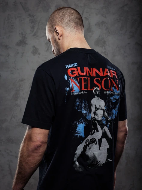 Футболка MANTO t-shirt GUNNAR black L - Фото 3 Футболка MANTO t-shirt GUNNAR black L - изображение 3