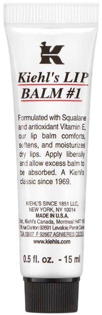Balsam do ust Kiehl's #1 nawilżająca 15 ml (3605970366018) - Zdjęcie 1 Balsam do ust Kiehl's #1 nawilżająca 15 ml (3605970366018) - obraz 1