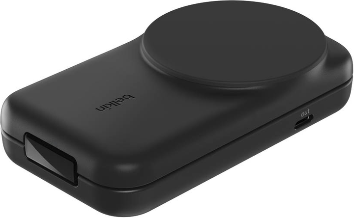 Магнітний зарядний пристрій Belkin UltraCharge 2-in-1 Qi2 Square Magnetic Charger 25W Black (WIZ038KQBK) - Фото 3 Магнітний зарядний пристрій Belkin UltraCharge 2-in-1 Qi2 Square Magnetic Charger 25W Black (WIZ038KQBK) - зображення 3