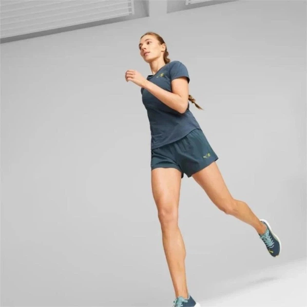 Женские Шорты Puma W First Mile Short Синий S (7d52321416 S) - изображение 6