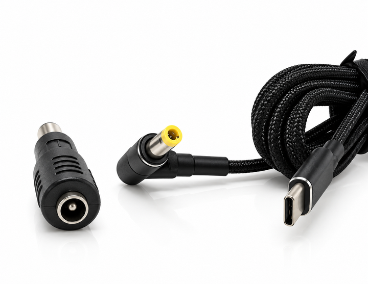 Кабель Type-C 65W на DC 5,5*2,5 з триггером для зарядки ноутбука 78178 - зображення 3