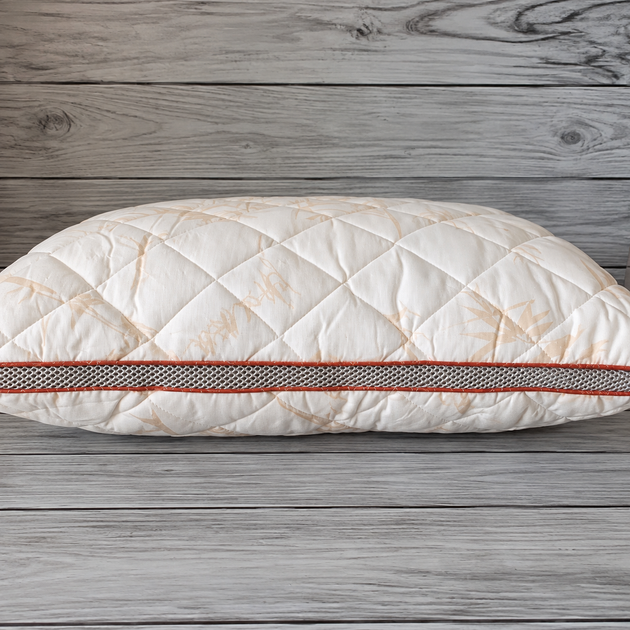 Подушка Bio Cotton50×70 см із бамбуковим волокном молочна - Фото 3 Подушка Bio Cotton50×70 см із бамбуковим волокном молочна - изображение 3