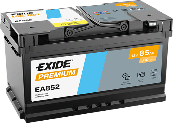 Автомобильный аккумулятор EXIDE Premium 85Аh 800Ah R+ EA852 - изображение 5