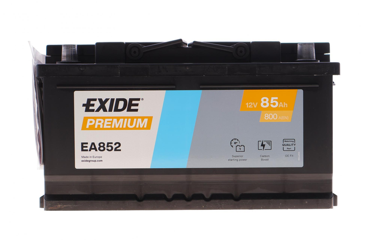 Автомобильный аккумулятор EXIDE Premium 85Аh 800Ah R+ EA852 - изображение 6