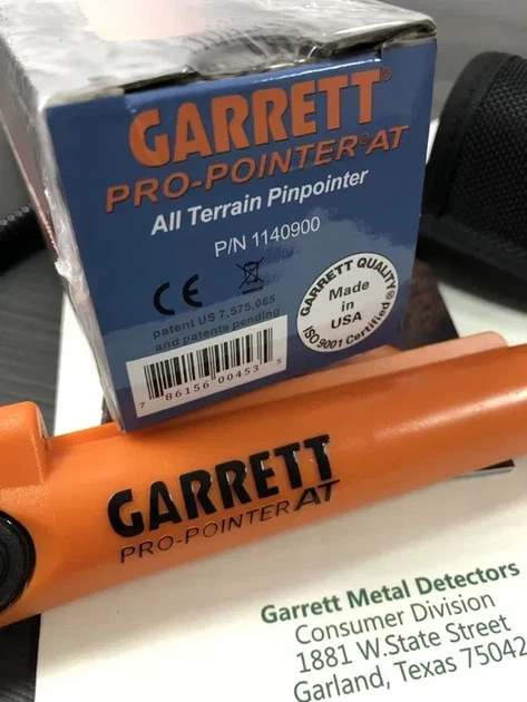 Металошукач Пінпоінтер підводний Garrett Pro-Pointer AT помаранчевий (2475526577) - зображення 6