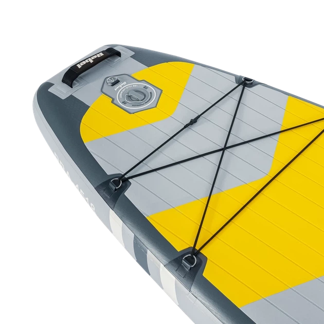 Надувная SUP-доска REBEL ACTIVE PRO RBA-4518 Серая (5901890127479) - изображение 10