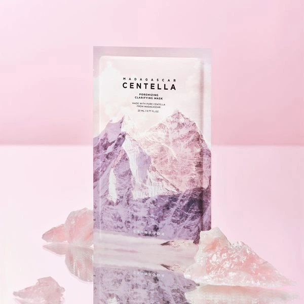 Тканевая маска для сужения пор и очищения кожи SKIN1004 Madagascar Centella Poremizing Clarifying Mask 1 шт - изображение 2