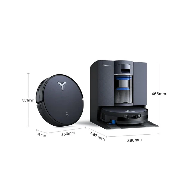 Робот-пылесос Ecovacs Deebot X12 OmniCyclone Care Complete (DEX35) - Фото 7 Робот-пылесос Ecovacs Deebot X12 OmniCyclone Care Complete (DEX35) - изображение 7