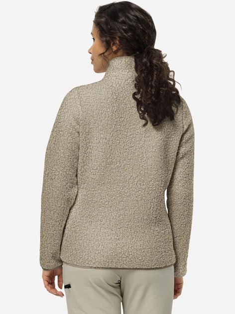 Куртка демисезонная женская Jack Wolfskin High Curl Jacket W 1708732-A0030 S Бежевая (4064886348744) - изображение 2