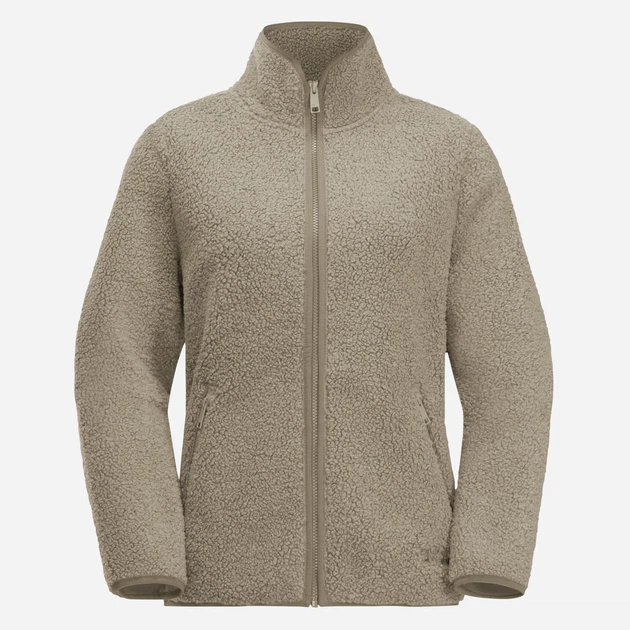 Куртка демисезонная женская Jack Wolfskin High Curl Jacket W 1708732-A0030 M Бежевая (4064886348799) - Фото 4 Куртка демисезонная женская Jack Wolfskin High Curl Jacket W 1708732-A0030 M Бежевая (4064886348799) - изображение 4
