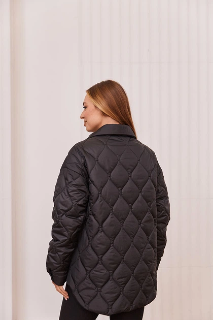 Куртка демисезонная для беременных трансформер oversize Alabama 4XL (54) Lullababe LB01AL136 черный - изображение 8
