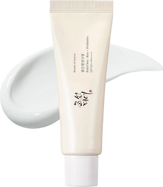 Солнцезащитный увлажняющий крем с рисом и пробиотиками Beauty of Joseon Relief Sun: Rice + Probiotics 50 мл - Фото 1 Солнцезащитный увлажняющий крем с рисом и пробиотиками Beauty of Joseon Relief Sun: Rice + Probiotics 50 мл - изображение 1