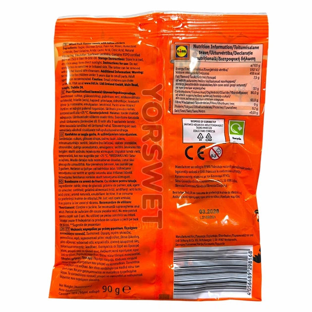 Жувальні цукерки Sumi Halloween Mega Tattoo Fruit Flavoured Candy з тимчасовими татуюваннями Хелловін 90 г (0222) - Фото 3 Жувальні цукерки Sumi Halloween Mega Tattoo Fruit Flavoured Candy з тимчасовими татуюваннями Хелловін 90 г (0222) - изображение 3