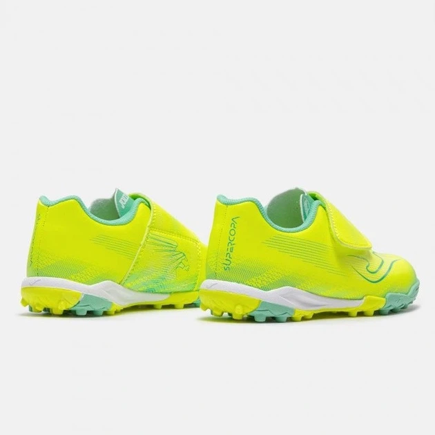 Детские футбольные сороконожки Joma SUPER COPA - SCJW2609TFV - 27 - Лимонний - изображение 3