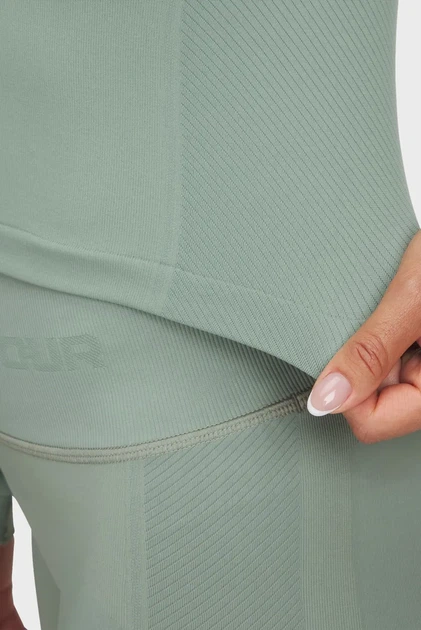 Жіночий м'ятний лонгслів UA Vanish Seamless LS Under Armour M 1379150-348 - Фото 3 Жіночий м'ятний лонгслів UA Vanish Seamless LS Under Armour M 1379150-348 - зображення 3