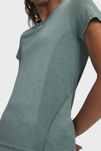 Жіноча м'ятна футболка Vanish Seamless Loose SS Under Armour XS 1384406-348 - зображення 3